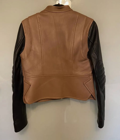 Alexander Wang truffle leather jacket
