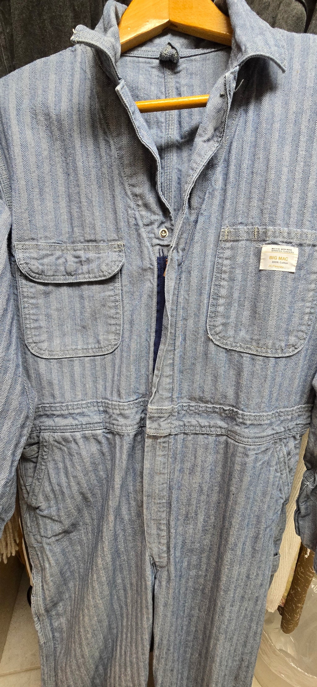 Vintage 80s JC Penney Big Mac Coveralls