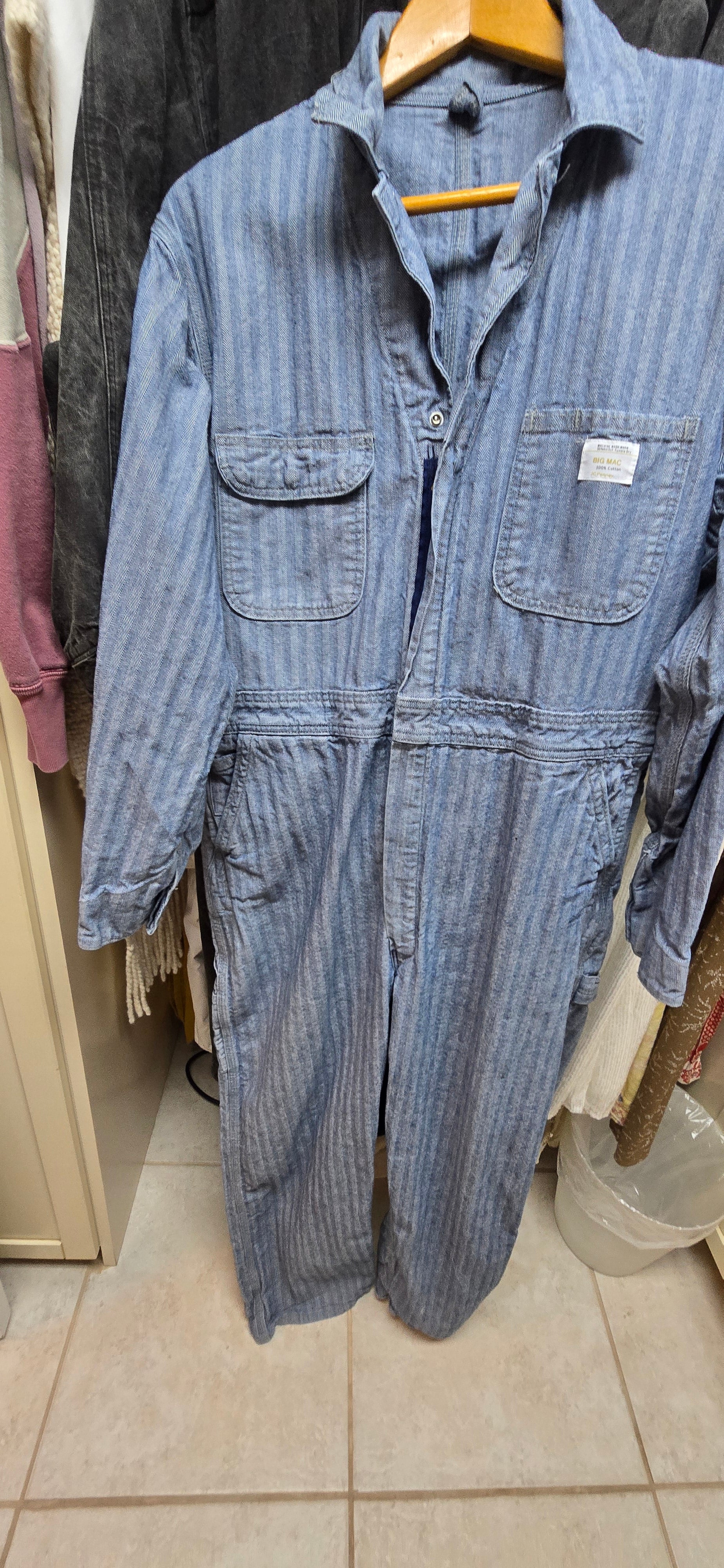 Vintage 80s JC Penney Big Mac Coveralls