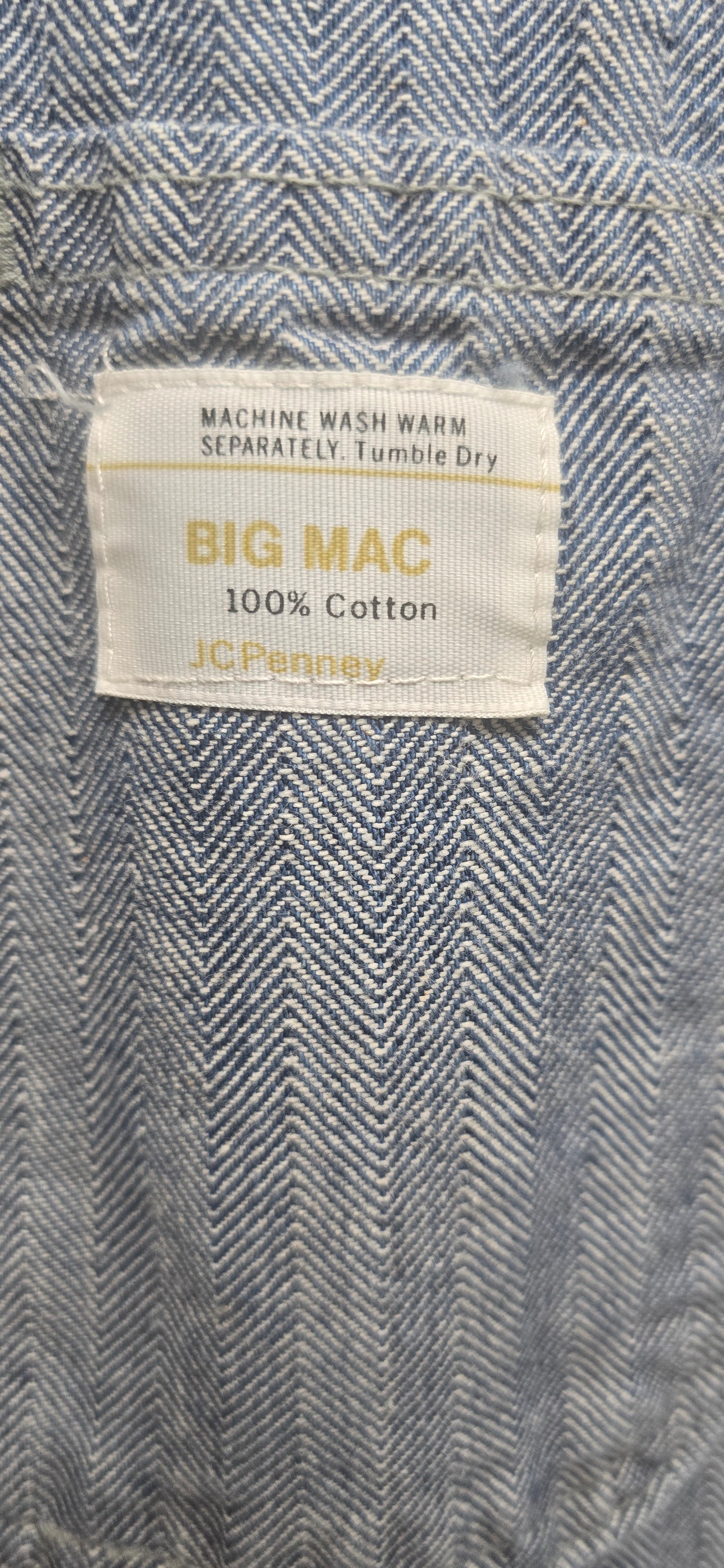 Vintage 80s JC Penney Big Mac Coveralls