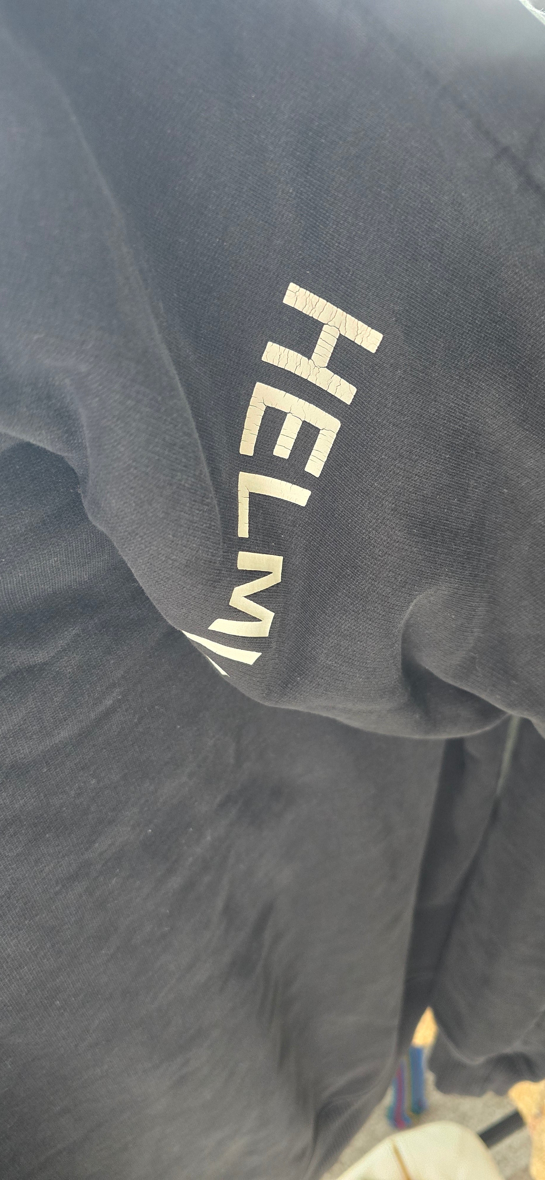 Helmut Lang index hoodie