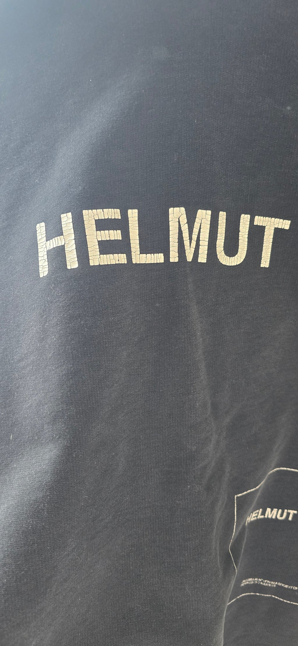 Helmut Lang index hoodie