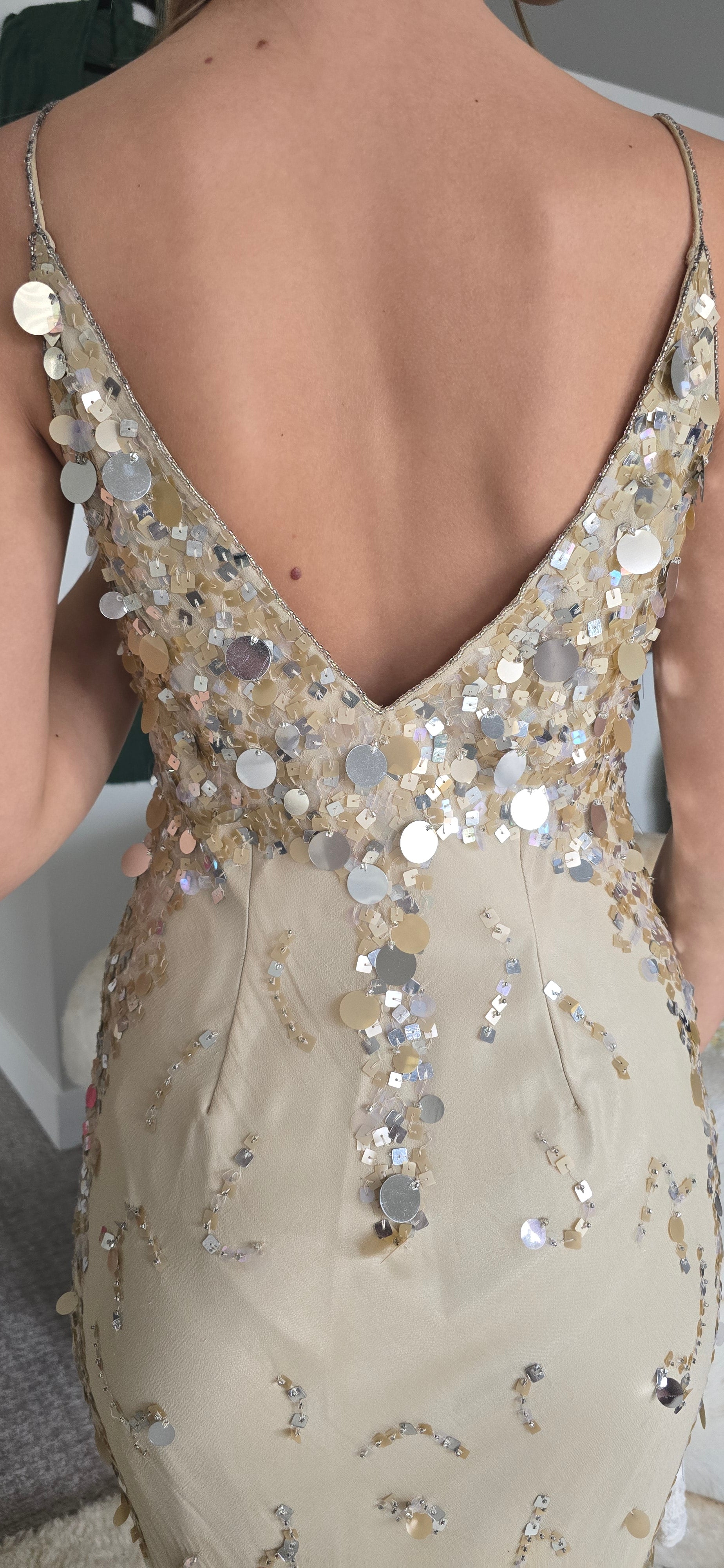 Adrianna Pappell sequin gown