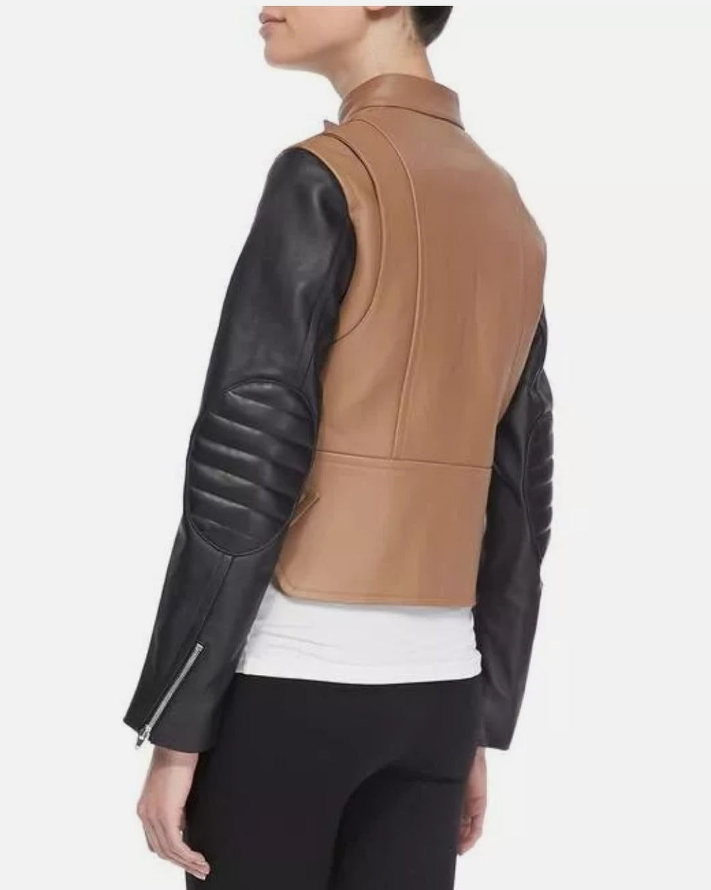 Alexander Wang truffle leather jacket