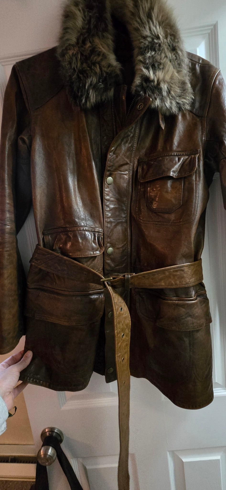 Ralph Lauren Leather biker jacket