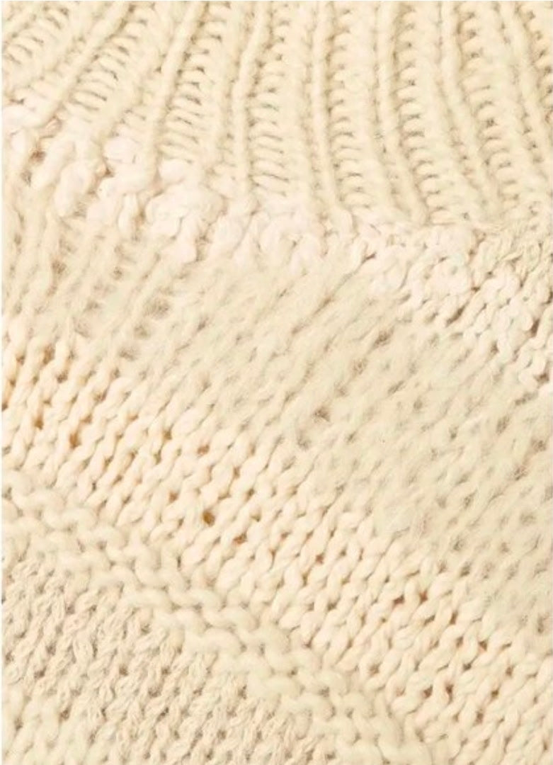 Ulla Johnson Delma Fringe Alpaca Pullover Sweater