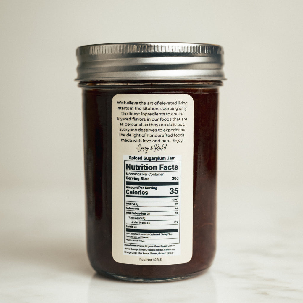 Spiced Sugar Plum Jam