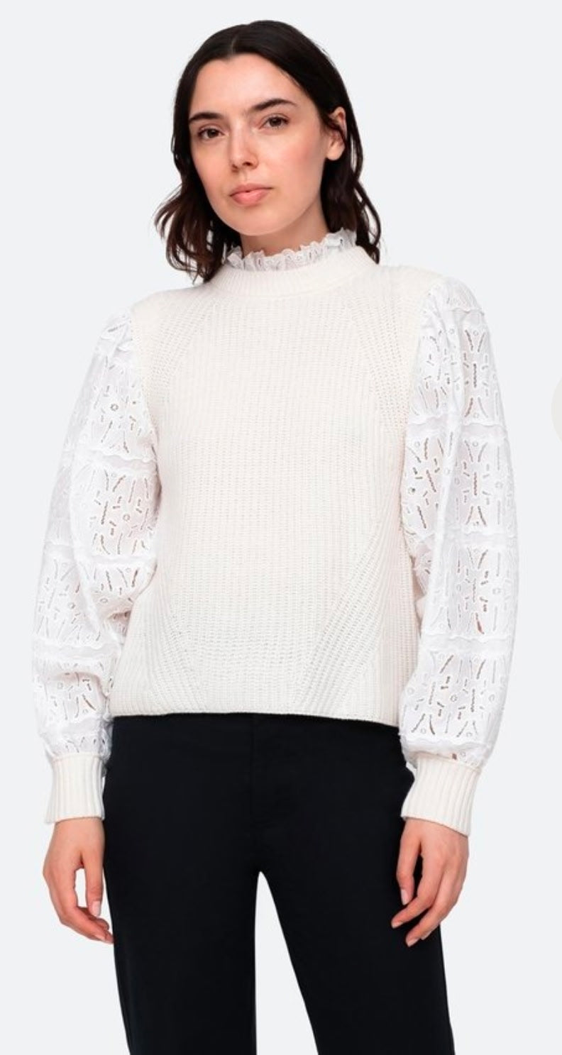 Sea New York Iris Combo Sweater