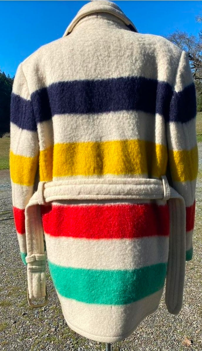 40's Hudson's Bay double breasted blanket coat – Pillar & Vine