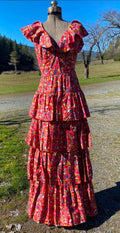 st. regis floral maxi dress