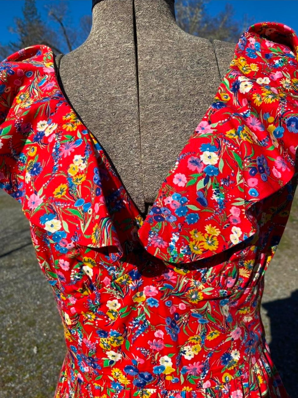 st. regis floral maxi dress