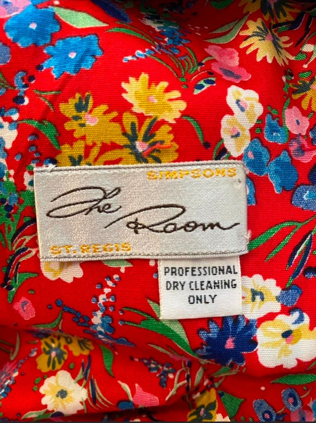 st. regis floral maxi dress