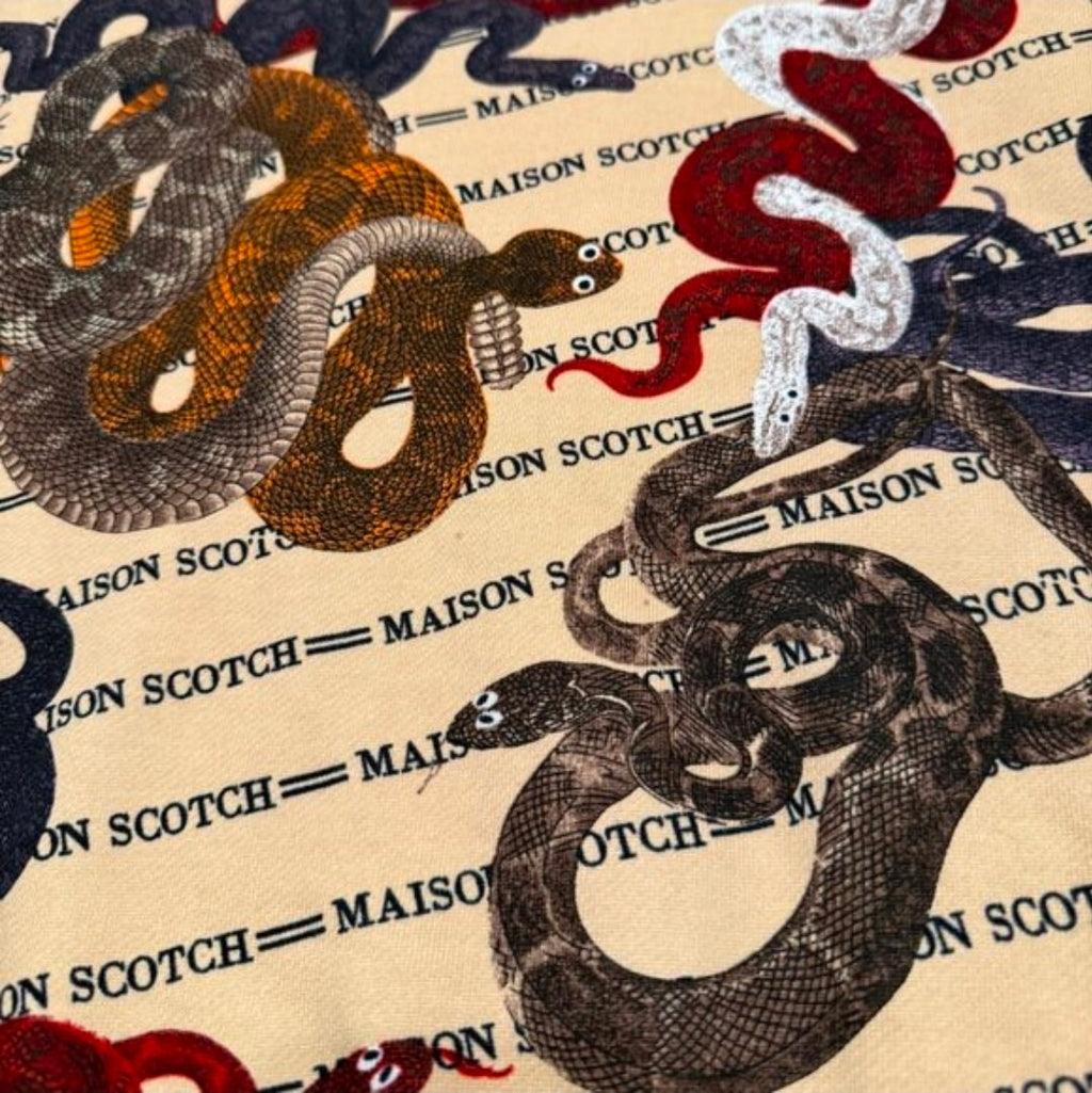 Scotch and Soda Stargazer Snake Sweatshirt