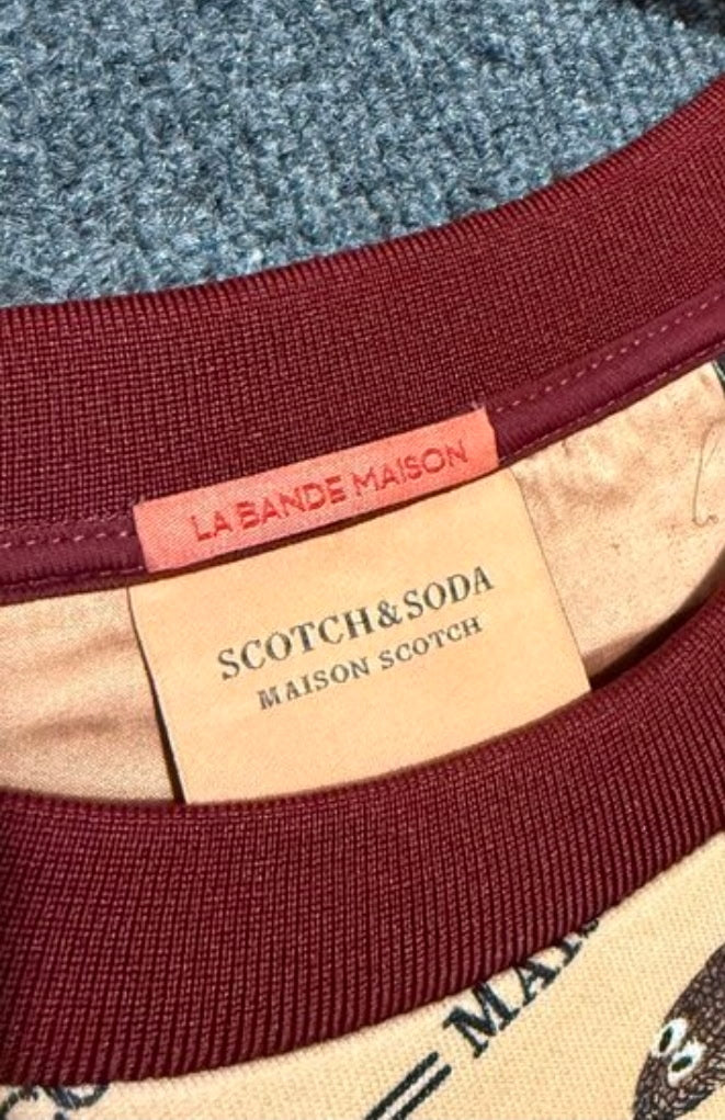Scotch and Soda Stargazer Snake Sweatshirt