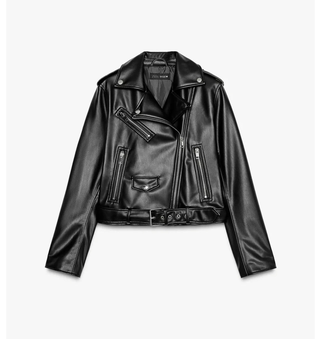 Black Motorcycle Jacket