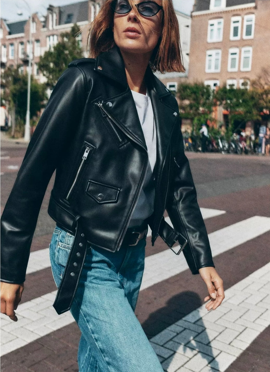 Black Motorcycle Jacket