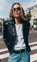 Black Motorcycle Jacket