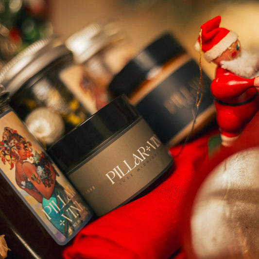 Medium One-Of-A-Kind Vintage Holiday Gift Basket