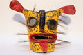 Ceremonial Leather Tiger Masks from Mexico