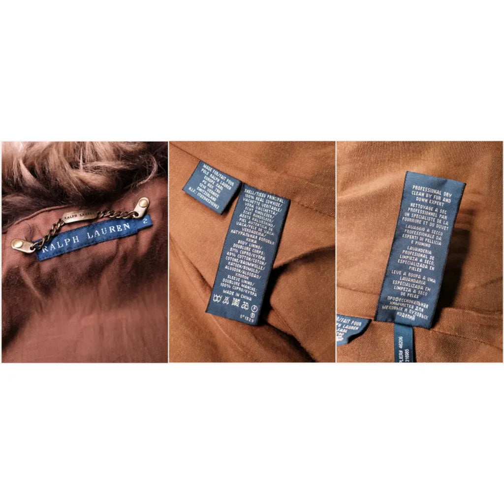 Ralph Lauren Leather biker jacket