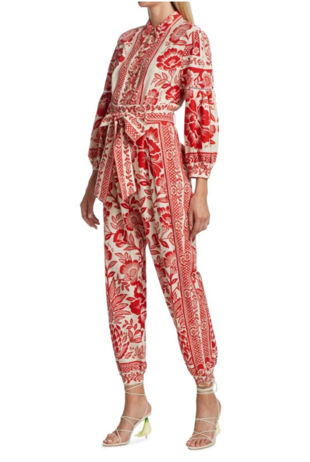 Farm Rio Pineapple Garden Jumpsuit