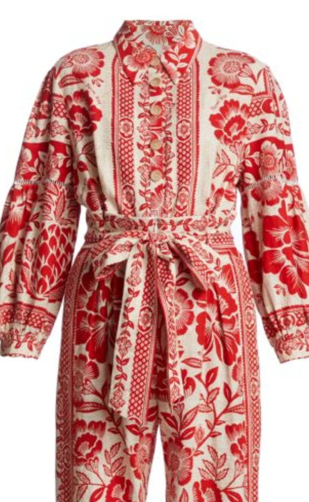 Farm Rio Pineapple Garden Jumpsuit