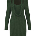 Johanna Ortiz Life Enigmas Alpaca-Knit Midi Dress