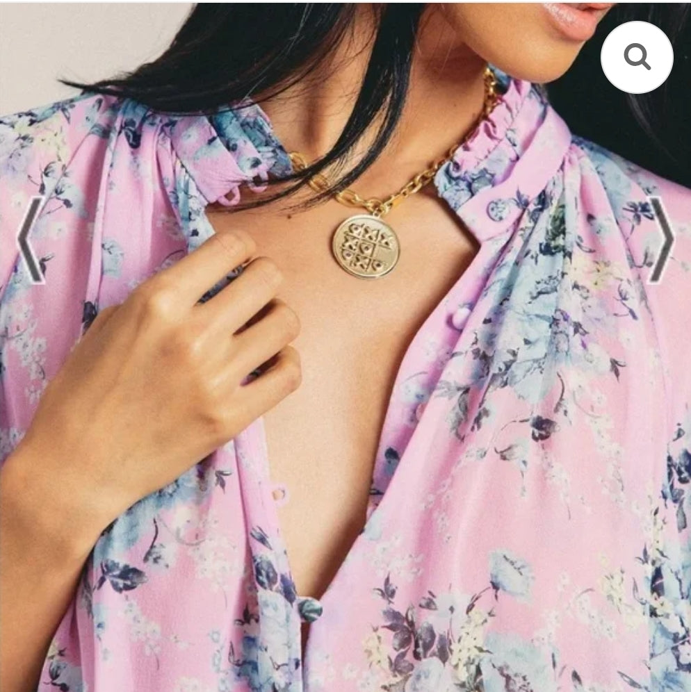 Loveshackfancy Pink Chiffon Set