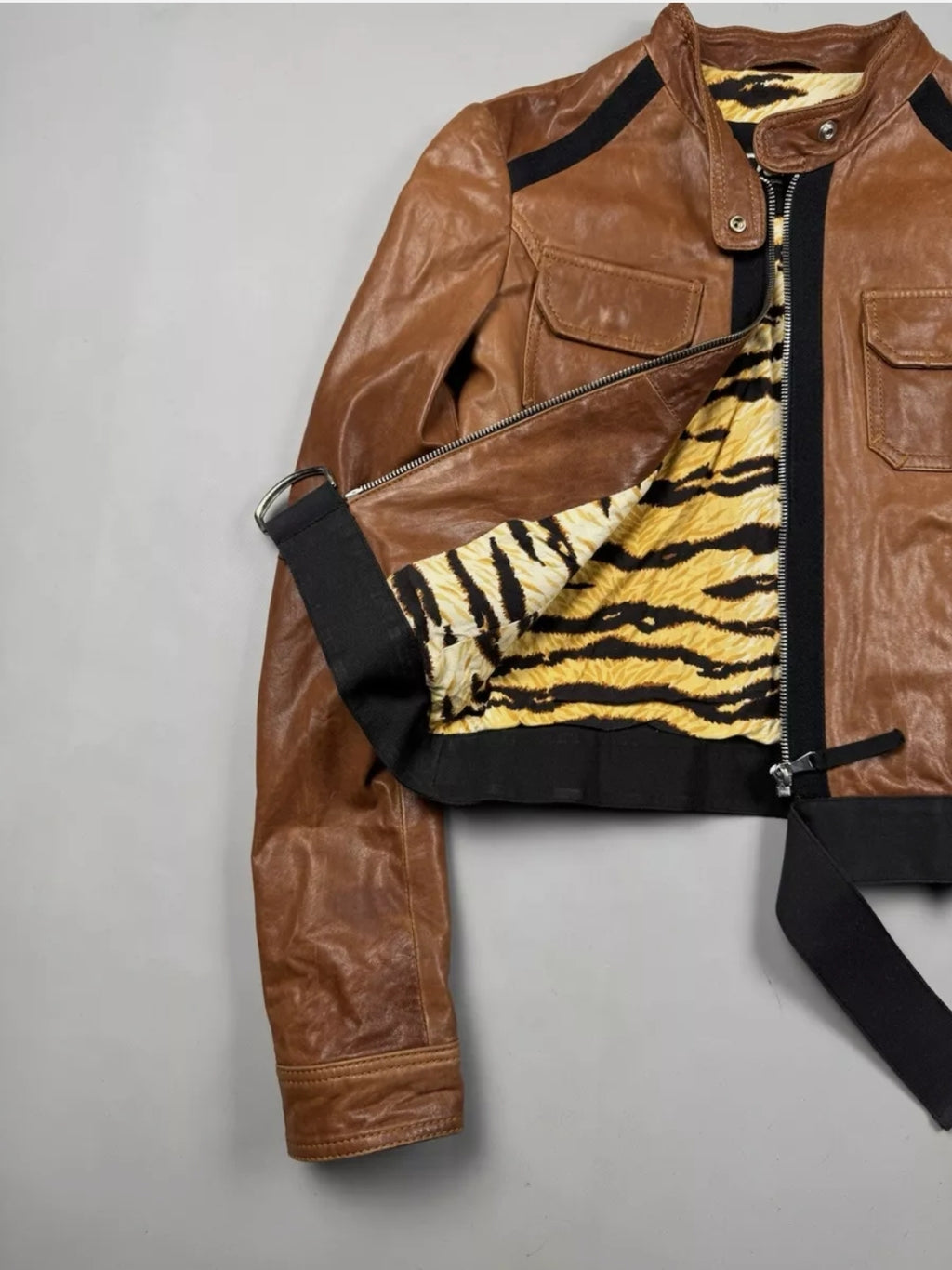 D&G leather jacket