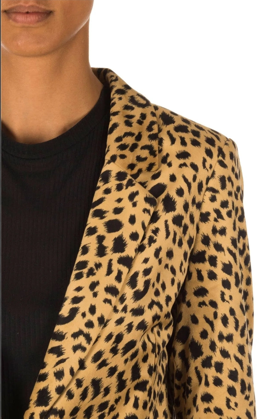 Scotch&Soda Leopard Velvet Pantsuit
