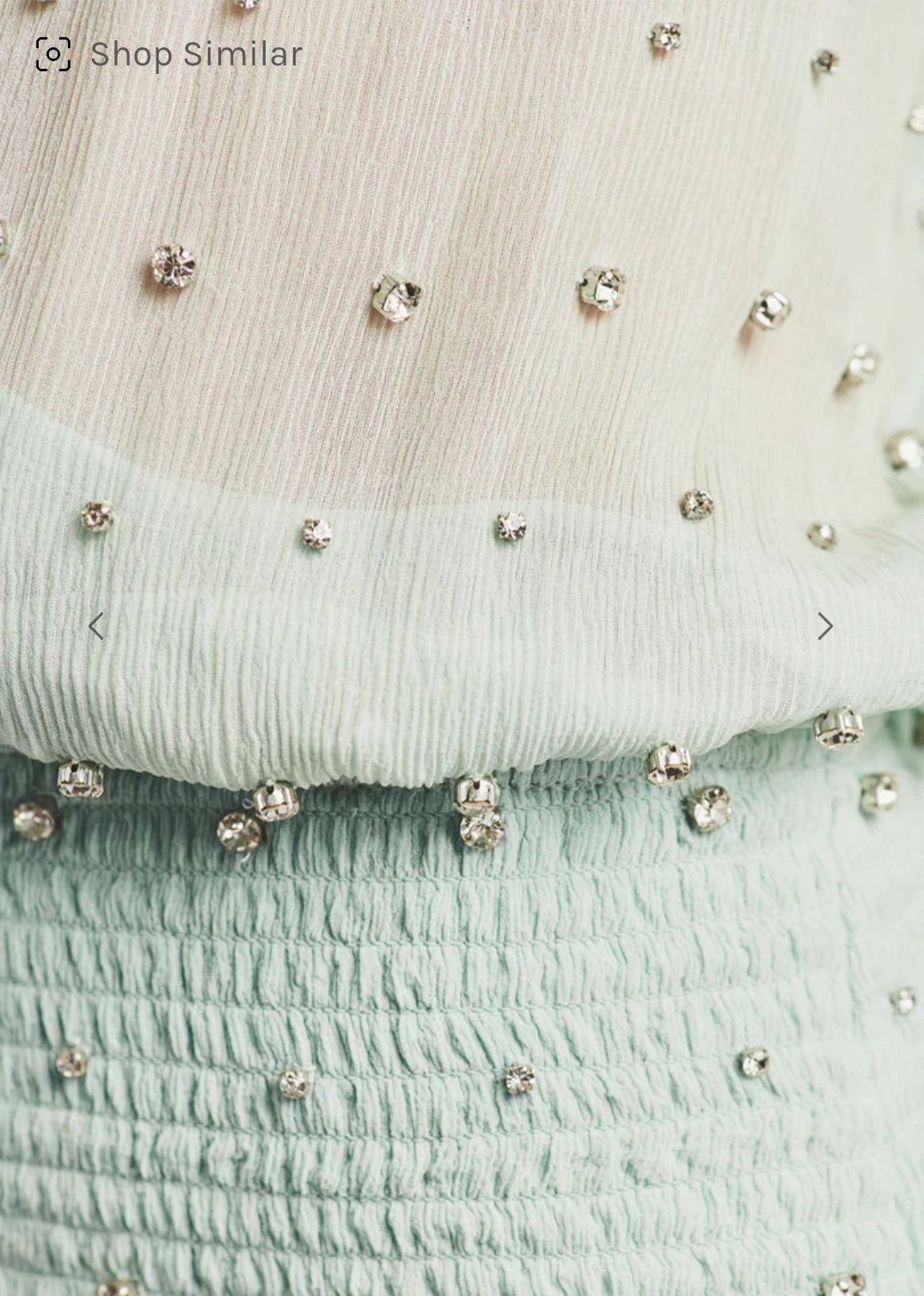 Retrofete Lennon Embellished Silk Chiffon Dress