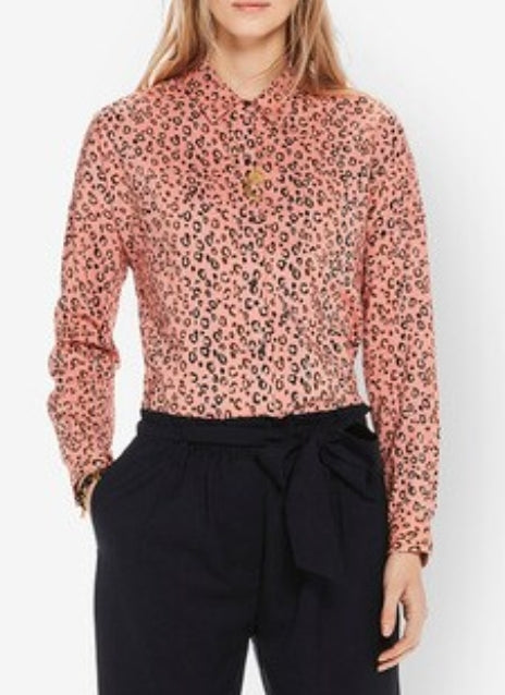 Scotch and Soda Animal Print Shirt