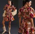 Love the Label Ruffled Wrap Mini