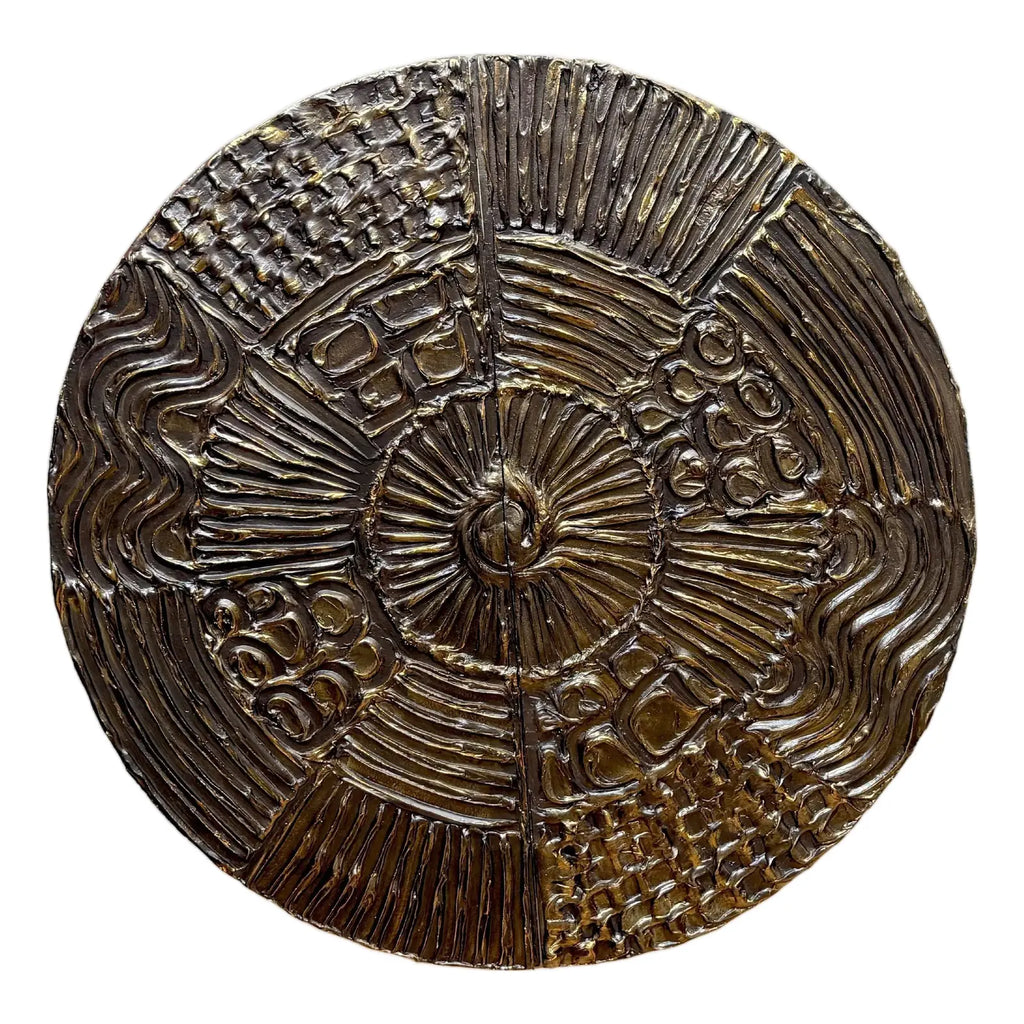 Adrian Pearsall Brutalist Hanging Disc Bar for Craft Associates