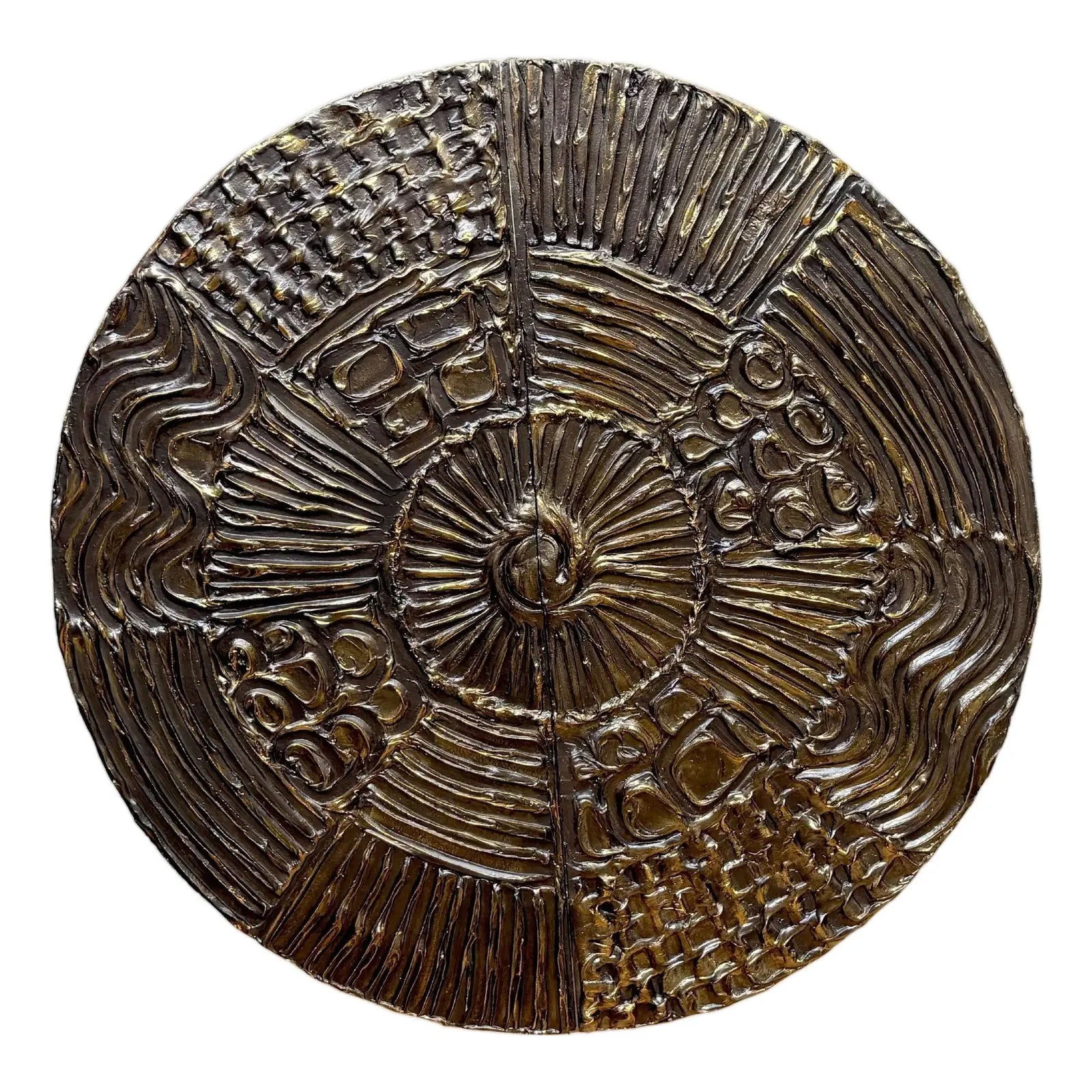 Adrian Pearsall Brutalist Hanging Disc Bar for Craft Associates