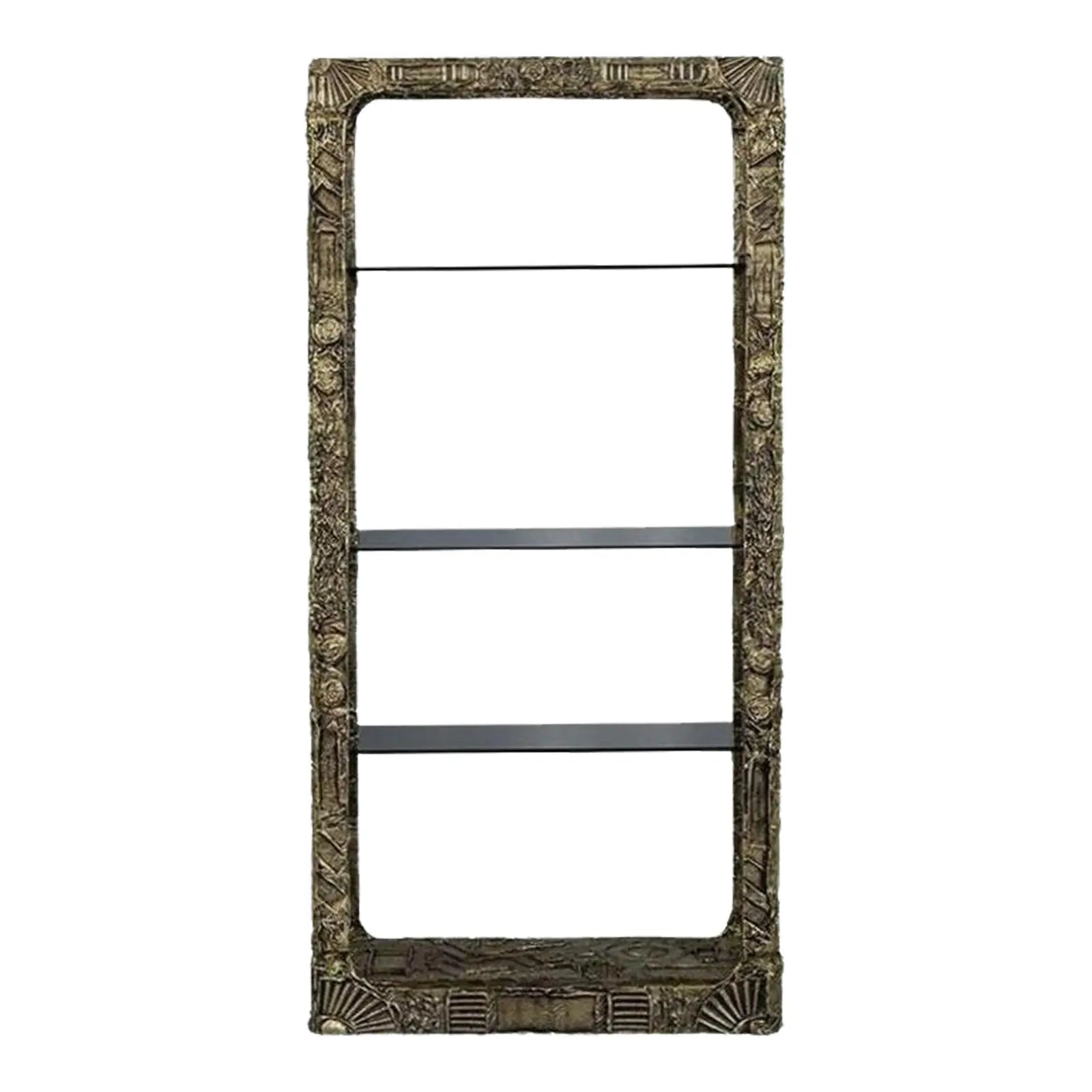 Brutalist Étagère by Adrian Pearsall c. 1960