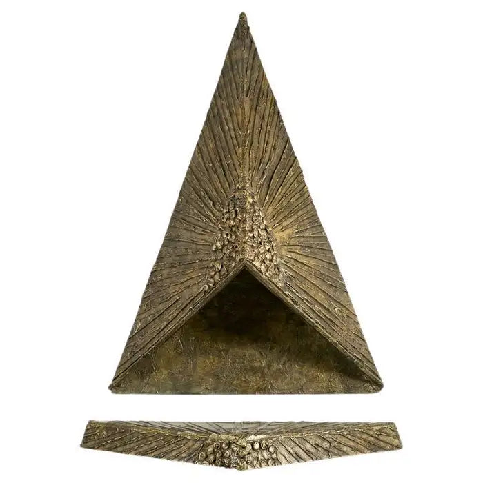 Adrian Pearsall, Sculptural Faux Fireplace