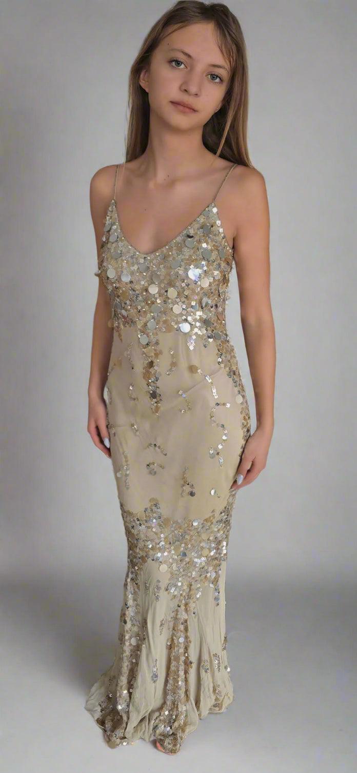 Adrianna Pappell sequin gown