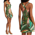 Farm Rio Amazonia Forest Mini Dress